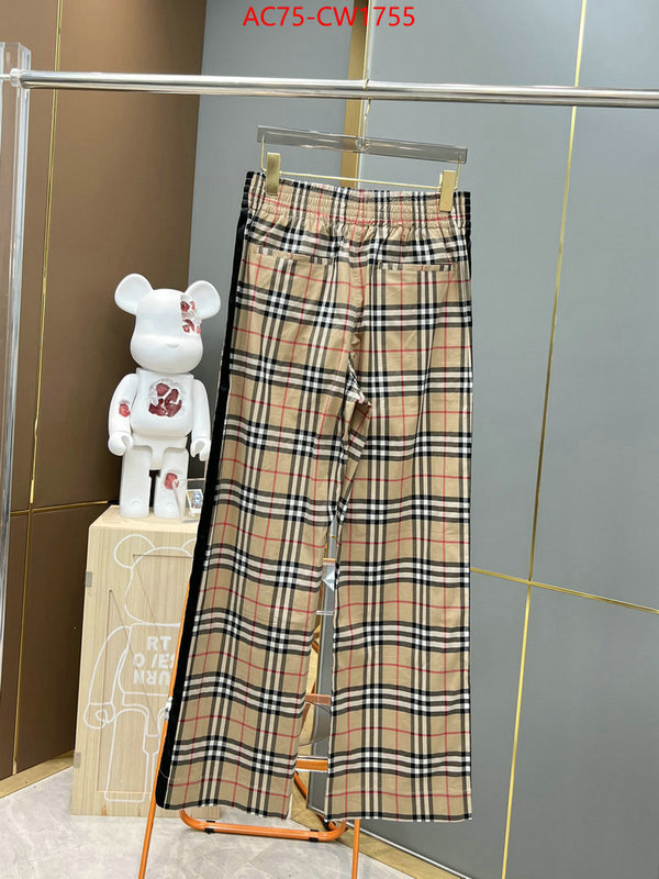 Clothing-Burberry,best capucines replica , ID: CW1755,$: 75USD