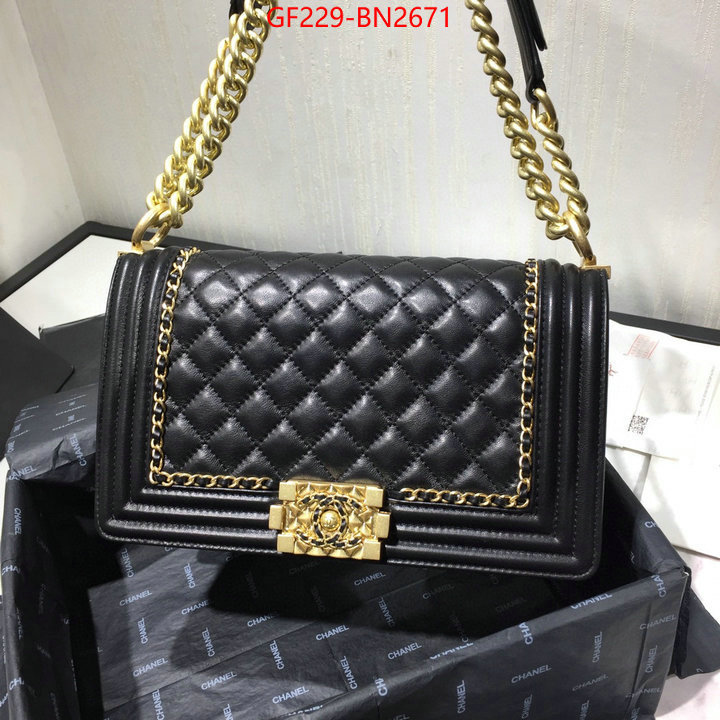 Chanel Bags(TOP)-Diagonal-,ID: BN2671,$: 229USD