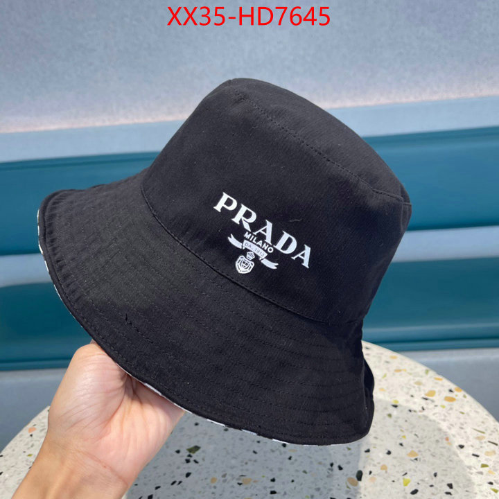 Cap (Hat)-Prada,cheap replica designer , ID: HD7645,$: 35USD