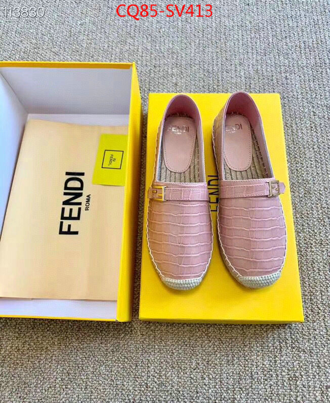 Women Shoes-Fendi,best quality replica , ID: SV413,$:85USD