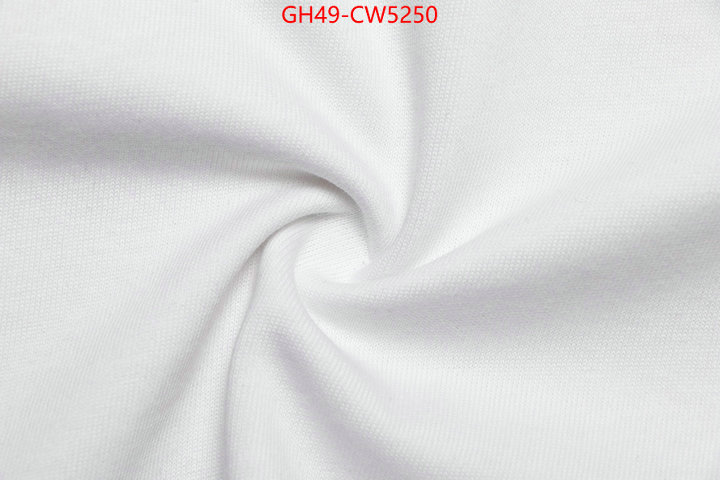 Clothing-Gucci,best quality replica , ID: CW5250,$: 49USD