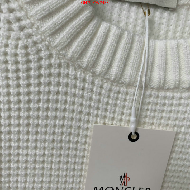 Clothing-Moncler,high quality 1:1 replica , ID: CW2433,$: 79USD