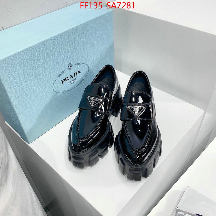 Women Shoes-Prada,fake , ID: SA7281,$: 135USD