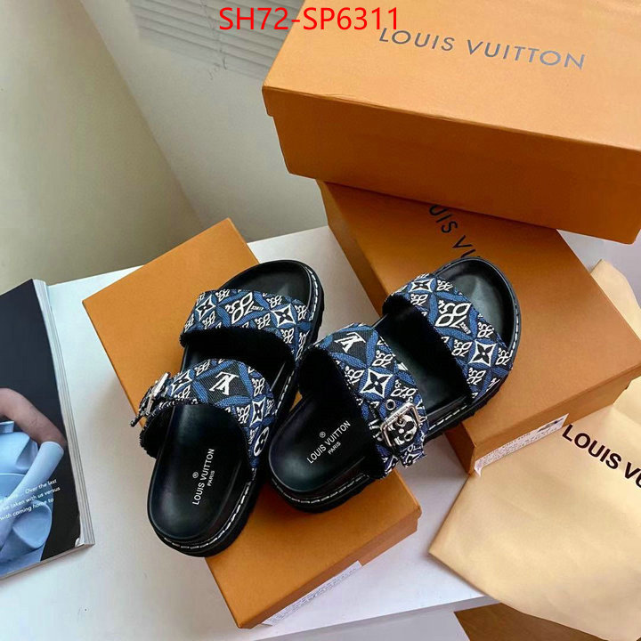 Women Shoes-LV,fake designer , ID: SP6311,$: 72USD