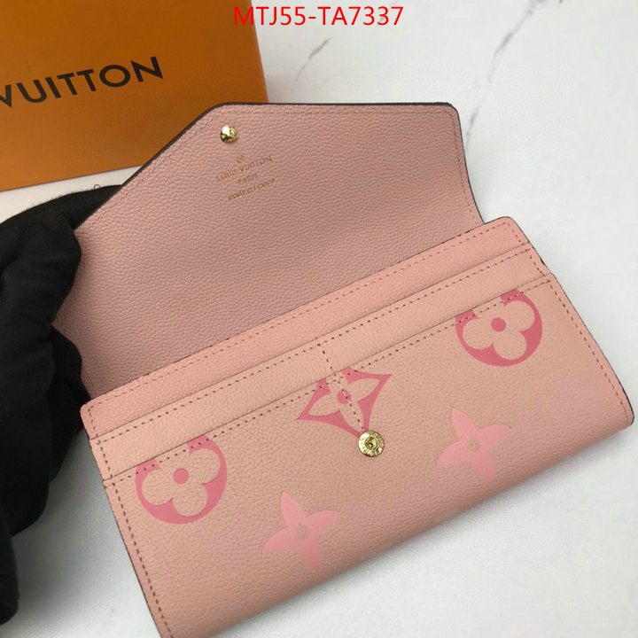 LV Bags(4A)-Wallet,ID: TA7337,$: 55USD