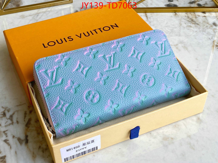 LV Bags(TOP)-Wallet,ID: TD7063,$: 139USD