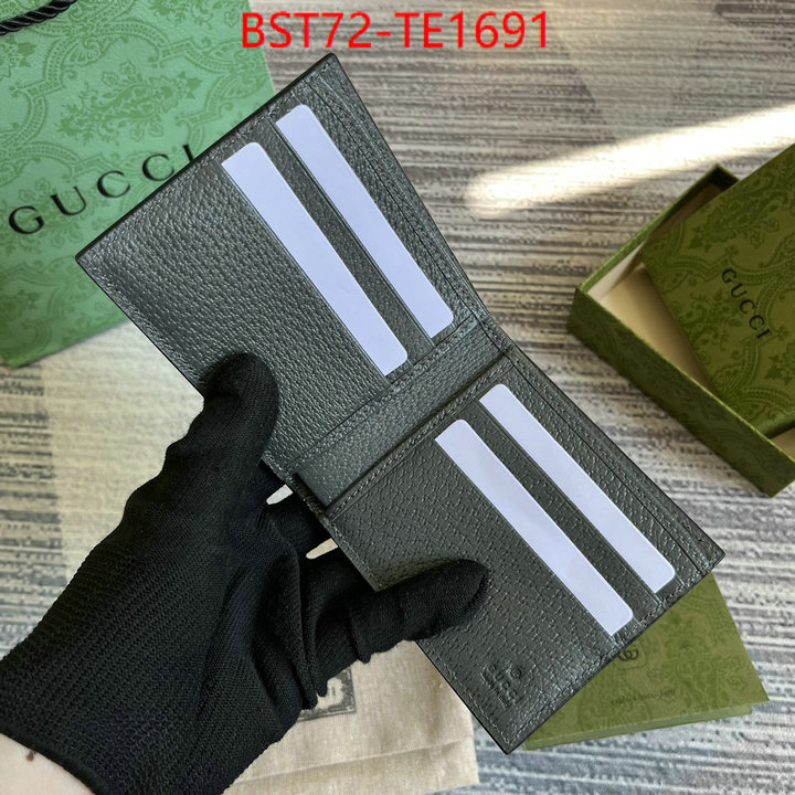 Gucci Bags(TOP)-Wallet-,only sell high-quality ,ID: TE1691,$: 72USD