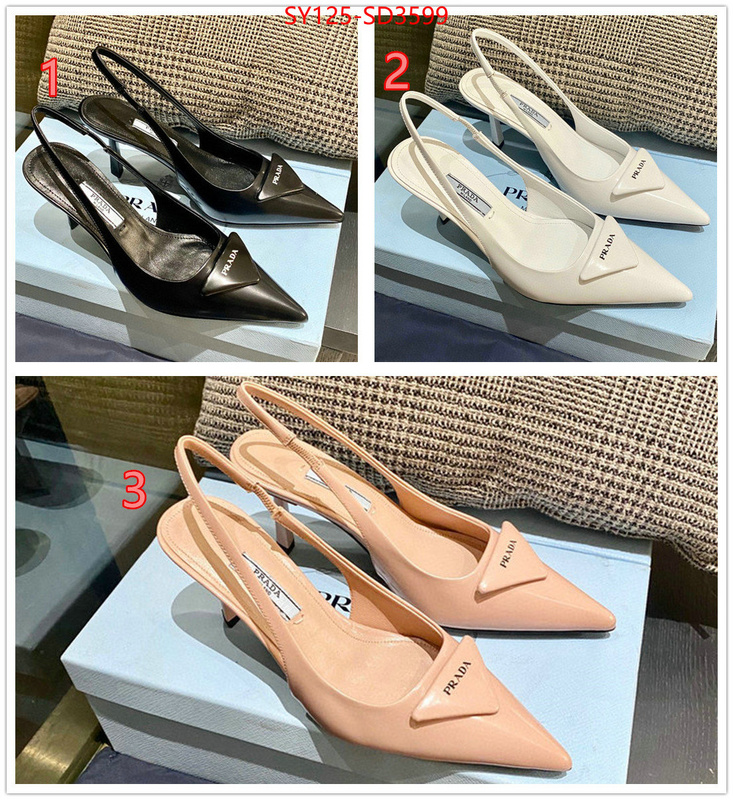 Women Shoes-Prada,online store , ID: SD3599,$: 125USD