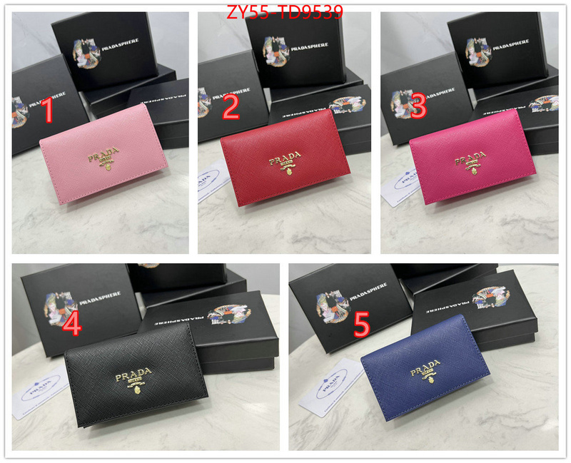 Prada Bags(4A)-Wallet,buy 2023 replica ,ID: TD9539,$: 55USD