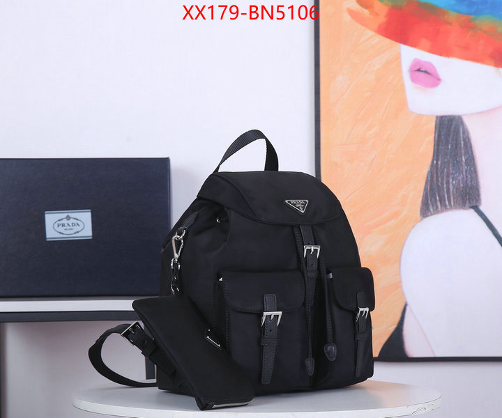 Prada Bags(TOP)-Backpack-,ID: BN5106,$: 179USD