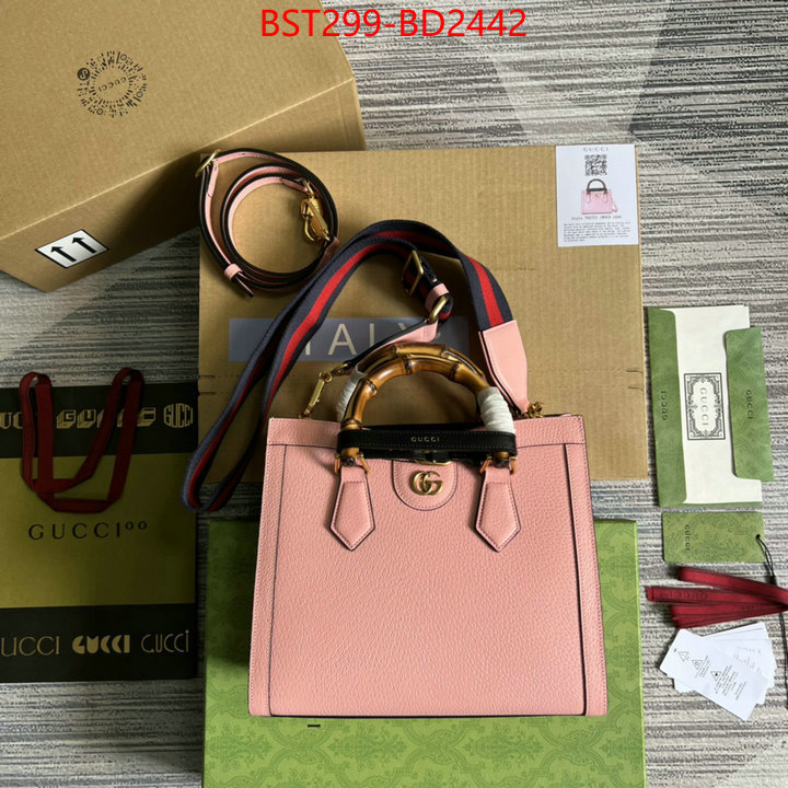 Gucci Bags(TOP)-Diana-Bamboo-,the online shopping ,ID: BD2442,$: 299USD