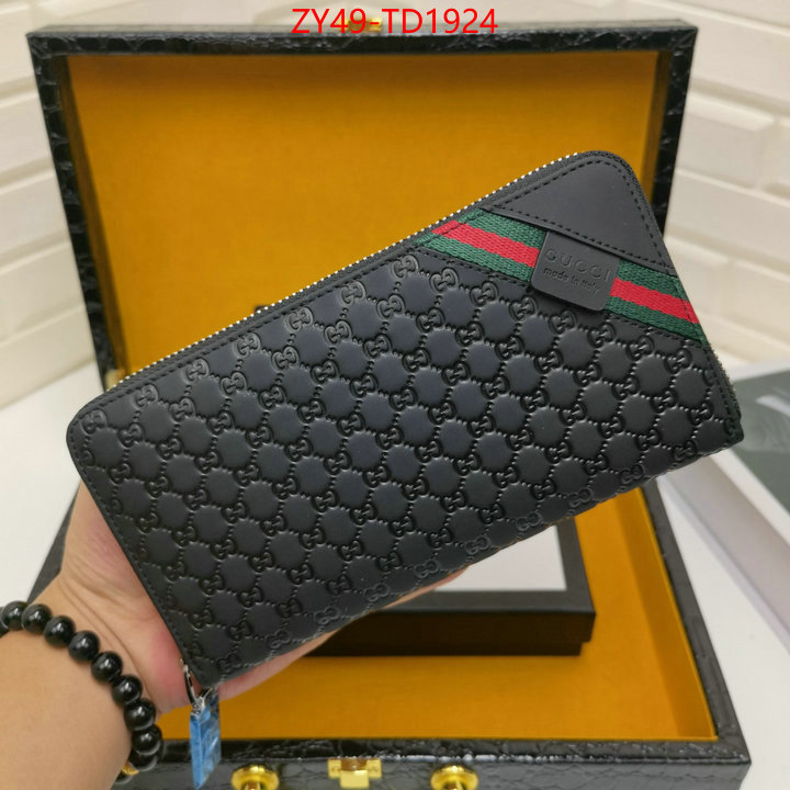 Gucci Bags(4A)-Wallet-,how to find replica shop ,ID: TD1924,$: 49USD