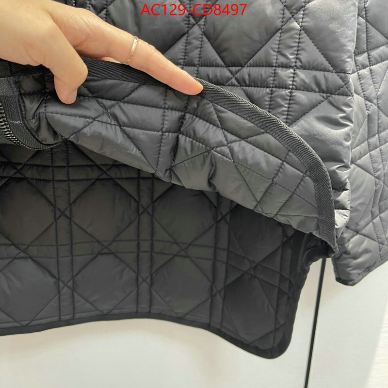 Down jacket Women-Dior,cheap , ID: CD8497,$: 129USD