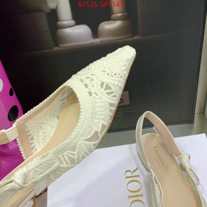 Women Shoes-Dior,aaaaa+ replica , ID: SP7141,$: 125USD