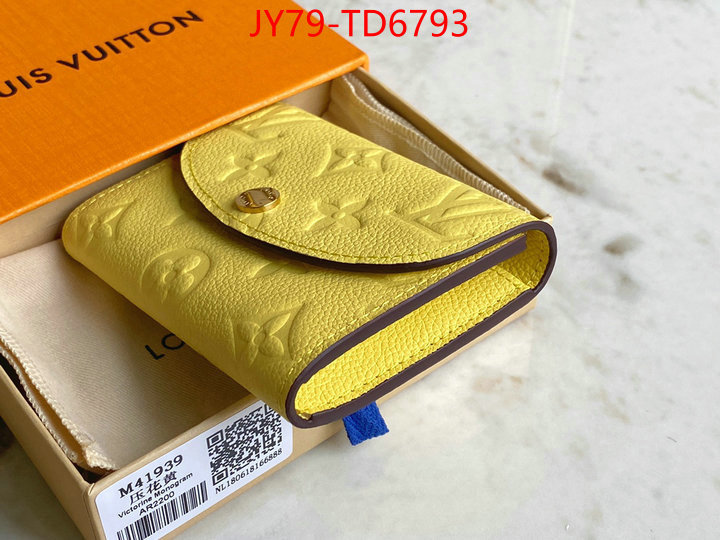 LV Bags(TOP)-Wallet,ID: TD6793,$: 79USD