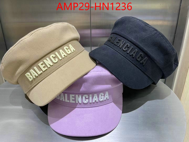 Cap (Hat)-Balenciaga,2023 aaaaa replica 1st copy , ID: HN1236,$: 29USD