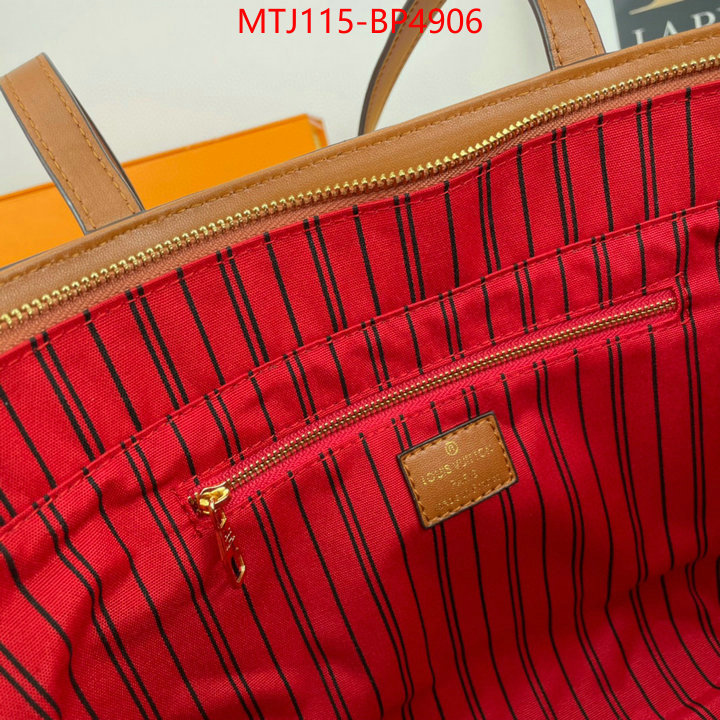 LV Bags(4A)-Handbag Collection-,ID: BP4906,$: 115USD