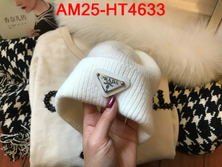 Cap (Hat)-Prada,designer wholesale replica , ID: HT4633,$: 25USD