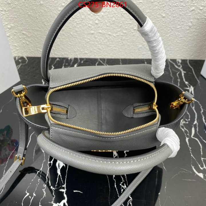 Prada Bags(TOP)-Diagonal-,ID: BN2861,$: 275USD