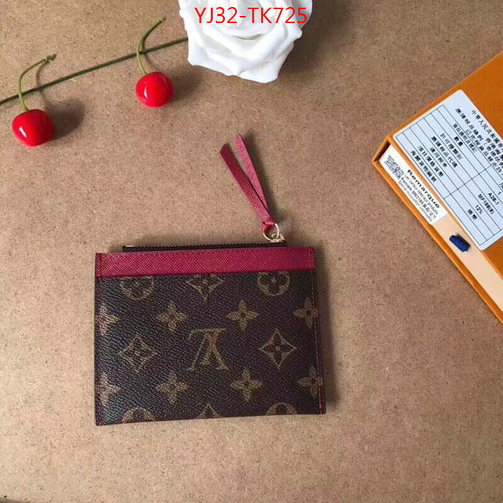 LV Bags(4A)-Wallet,ID: TK725,$:32USD