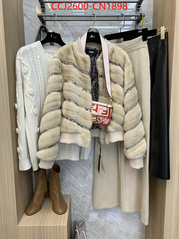 Down jacket Women-Fendi,fake , ID: CN1898,$: 2600USD