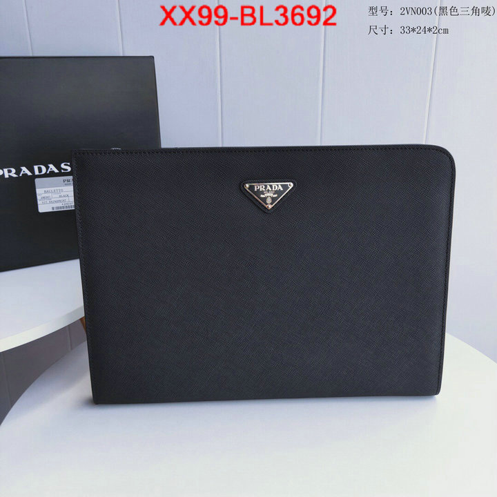 Prada Bags(TOP)-Clutch-,ID: BL3692,$: 99USD