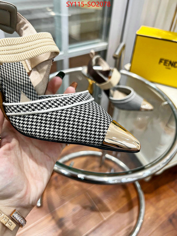 Women Shoes-Fendi,luxury 7 star replica , ID: SO2078,$: 115USD