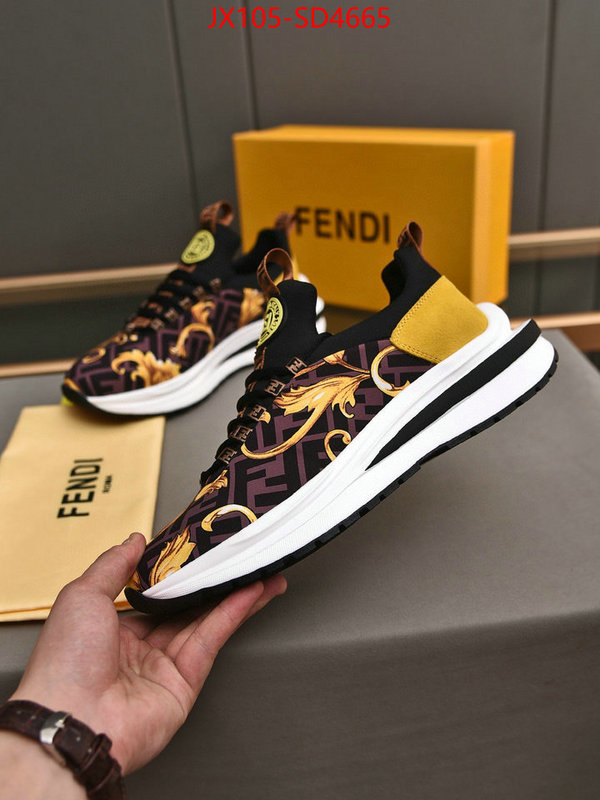 Men Shoes-Fendi,same as original , ID: SD4665,$: 105USD