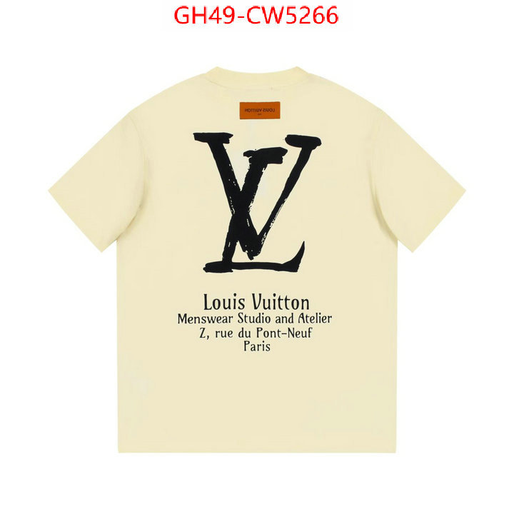 Clothing-LV,shop the best high authentic quality replica , ID: CW5266,$: 49USD
