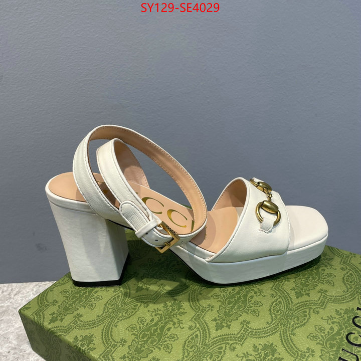 Women Shoes-Gucci,luxury fashion replica designers , ID: SE4029,$: 129USD