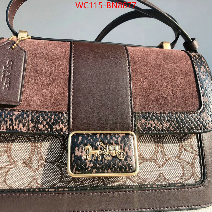 Coach Bags(4A)-Diagonal,ID: BN8677,$: 115USD