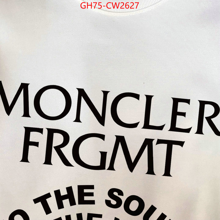 Clothing-Moncler,replica best , ID: CW2627,$: 75USD