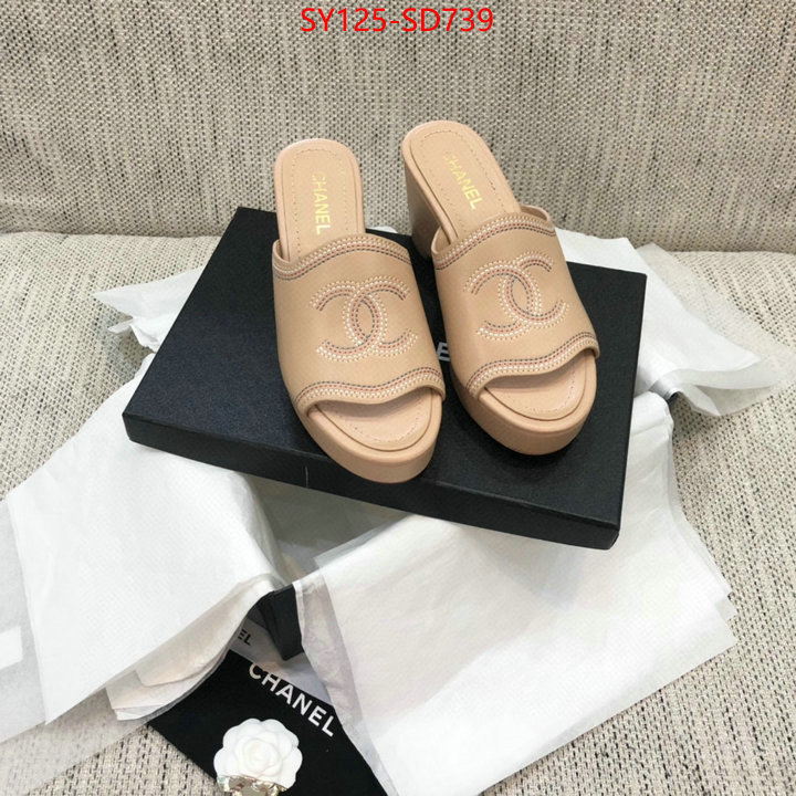 Women Shoes-Chanel,high quality replica designer , ID: SD739,$: 125USD