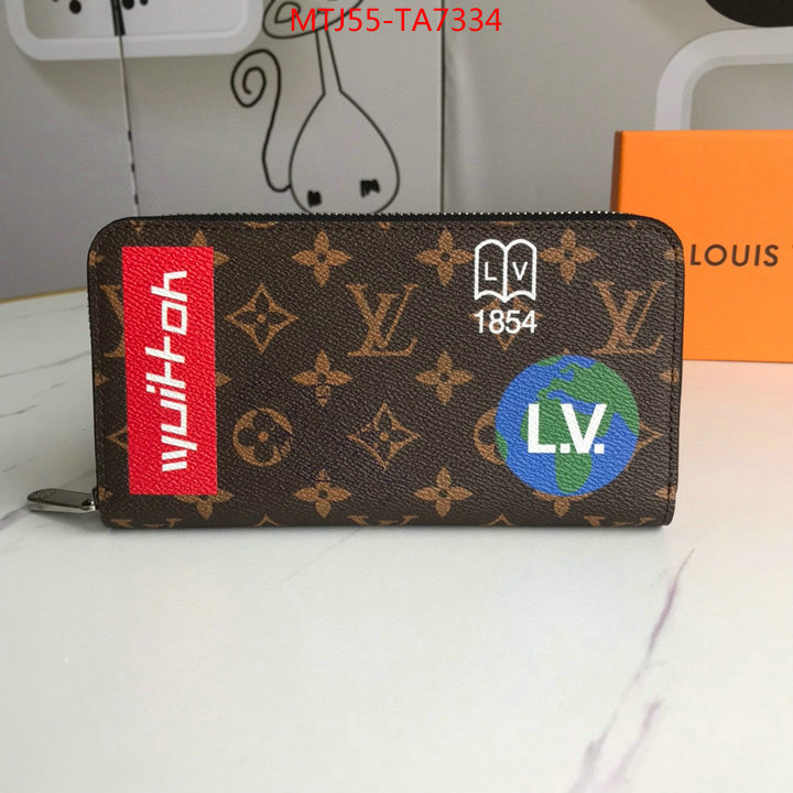 LV Bags(4A)-Wallet,ID: TA7334,$: 55USD