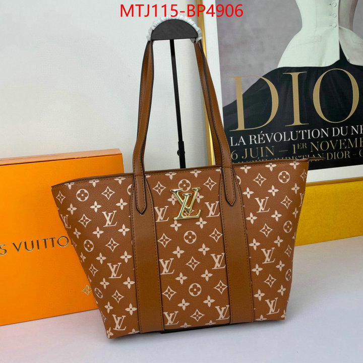 LV Bags(4A)-Handbag Collection-,ID: BP4906,$: 115USD