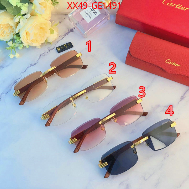 Glasses-Cartier,from china 2023 , ID: GE1491,$: 49USD