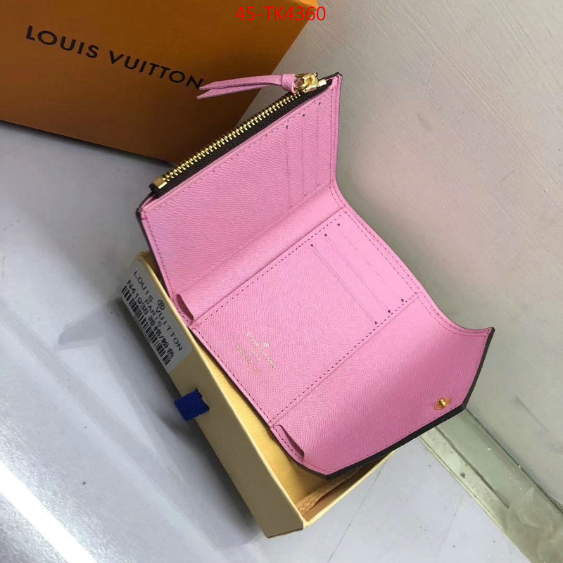 LV Bags(4A)-Wallet,ID: TK4359,$:45USD