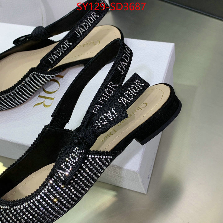 Women Shoes-Dior,what is top quality replica , ID: SD3687,$: 129USD