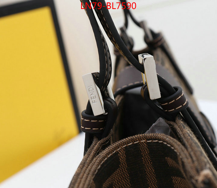 Fendi Bags(4A)-Baguette-,designer high replica ,ID: BL7590,$: 79USD