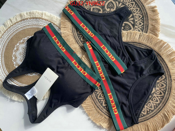 Swimsuit-GUCCI,is it ok to buy replica , ID: YN9622,$: 32USD