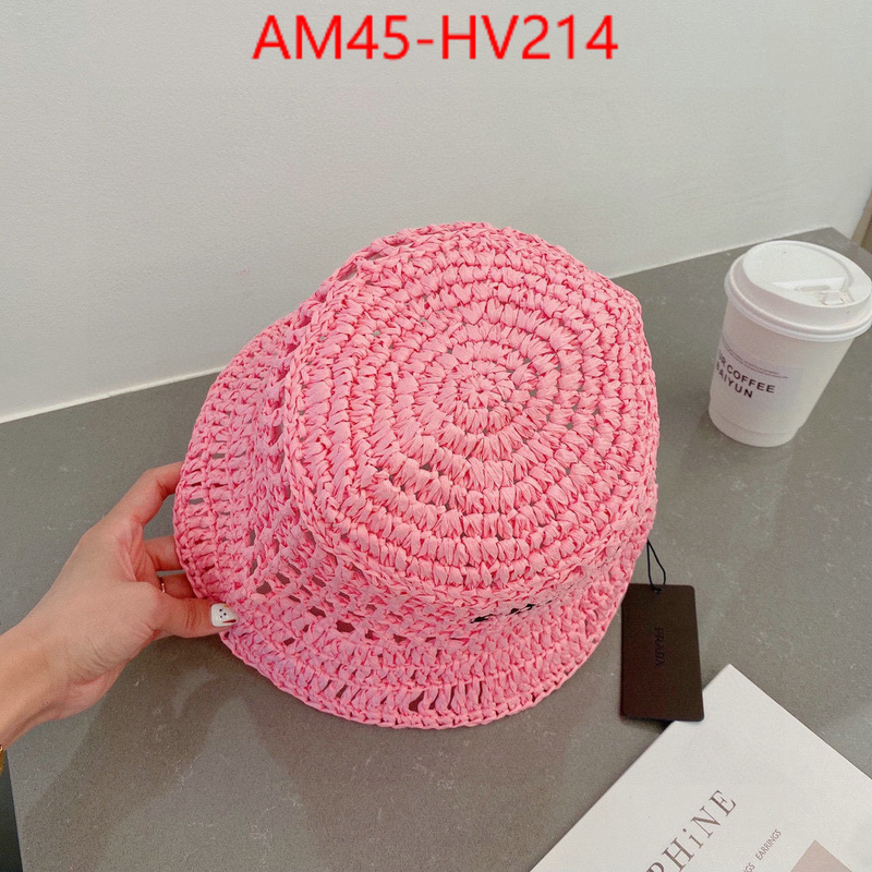 Cap (Hat)-Prada,perfect quality , ID: HV214,$: 45USD