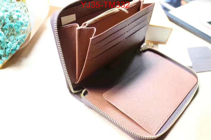 LV Bags(4A)-Wallet,ID: TM332,$:35USD