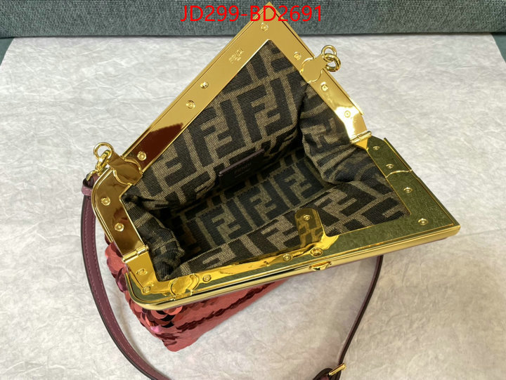 Fendi Bags(TOP)-First Series,replica online ,ID: BD2691,$: 299USD