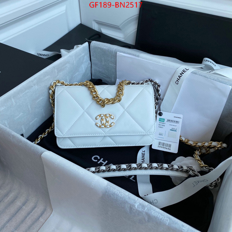 Chanel Bags(TOP)-Diagonal-,ID: BN2517,$: 189USD