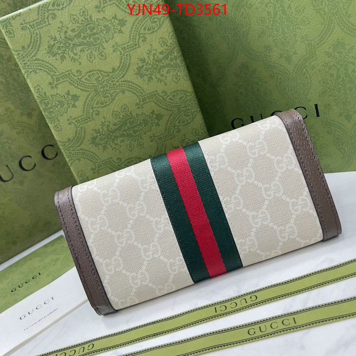 Gucci Bags(4A)-Wallet-,website to buy replica ,ID: TD3561,$: 49USD