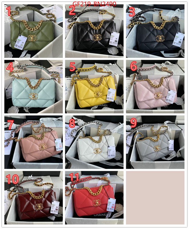 Chanel Bags(TOP)-Diagonal-,ID: BN2490,$: 219USD