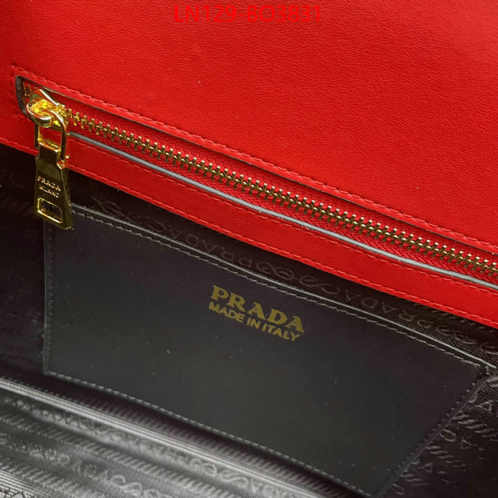 Prada Bags(4A)-Handbag-,best quality replica ,ID: BO3831,$: 129USD