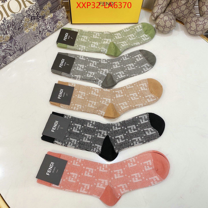 Sock-Fendi,online china , ID: LA6370,$: 32USD