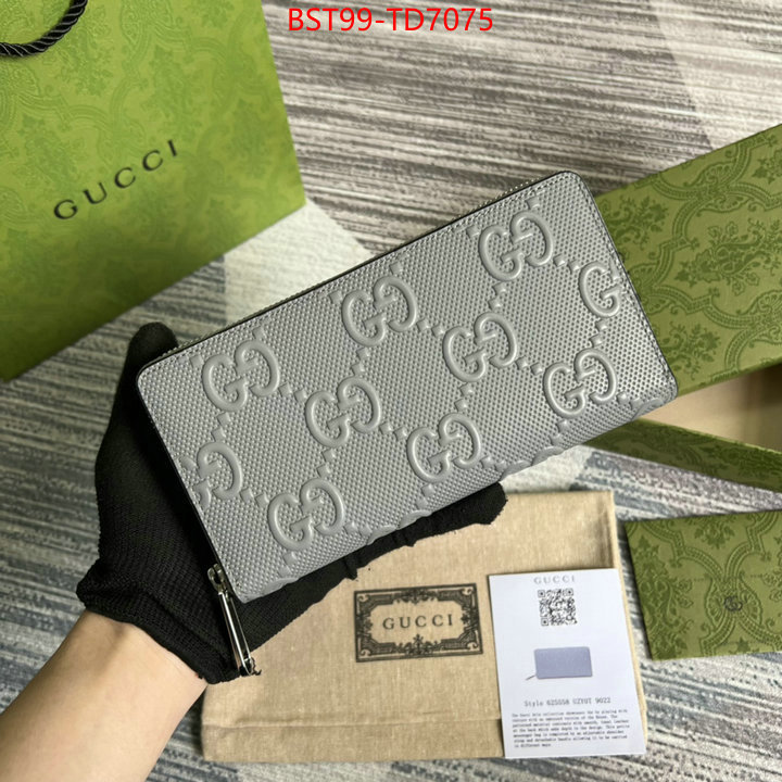 Gucci Bags(TOP)-Wallet-,ID: TD7075,$: 99USD