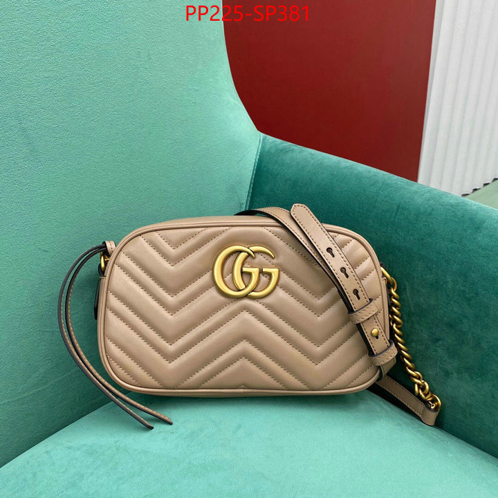 Gucci Bags(TOP)-Marmont,ID: BP381,$: 225USD